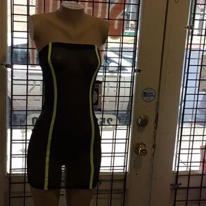 Mesh mini dress